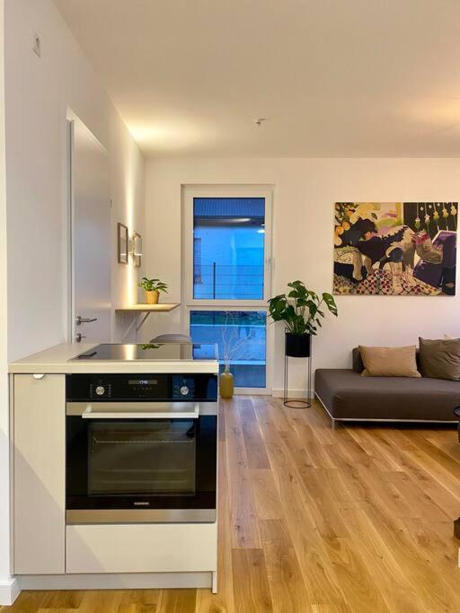 Modern Studio Gardenia_Gartenwohnung Alte Donau Wien Eksteriør bilde