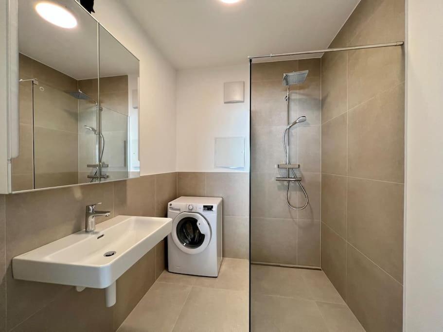 Modern Studio Gardenia_Gartenwohnung Alte Donau Wien Eksteriør bilde