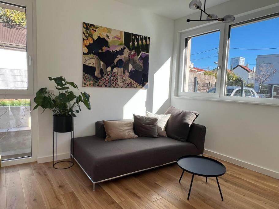 Modern Studio Gardenia_Gartenwohnung Alte Donau Wien Eksteriør bilde